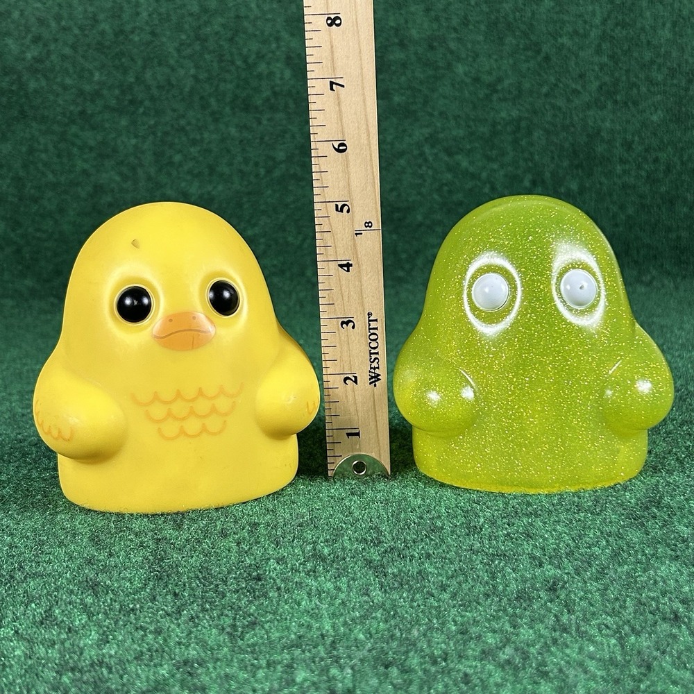 Tiny Ghost Lemondrop & Rubber Ducky Reis O Brien 5" Vinyl Figures Used - Picture 14 of 14